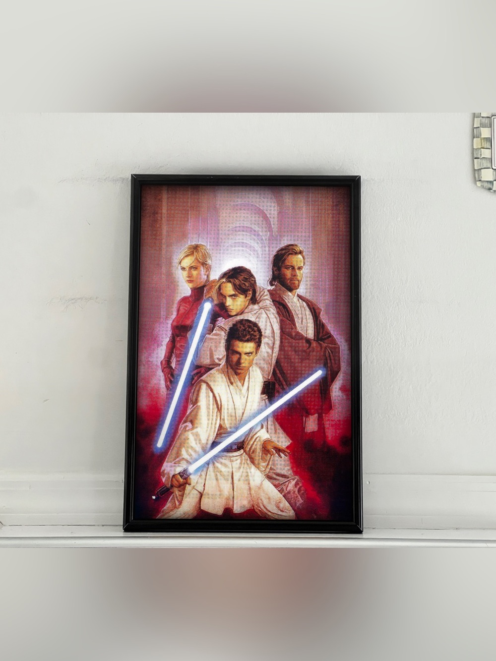 STAR WARS Anikan Skywalker Obi-Wan Kenobi Ferus Olin Jedi Poster